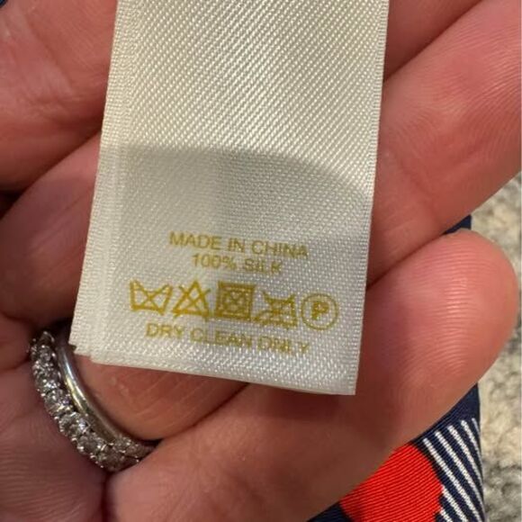 Kate Spade 100% silk Villa faux wrap dress size 0 - Picture 4 of 5